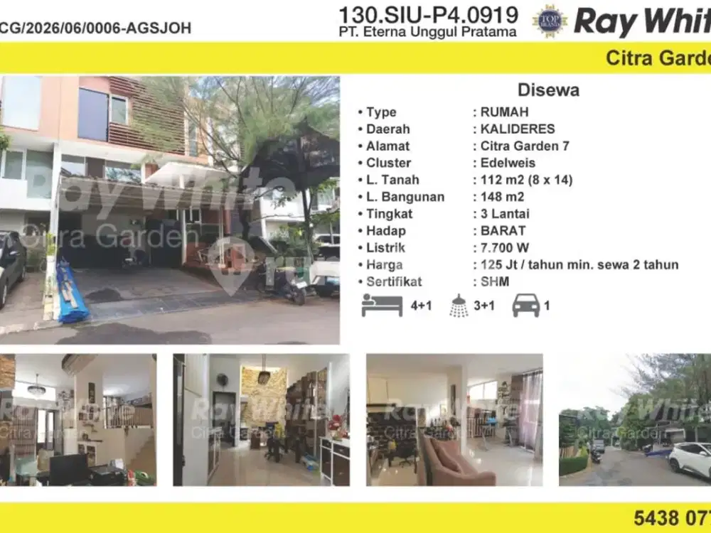 Disewa Rumah Mewah Murah Exclusiv Citra Garden 7 Jakbar 0006Agsjoh