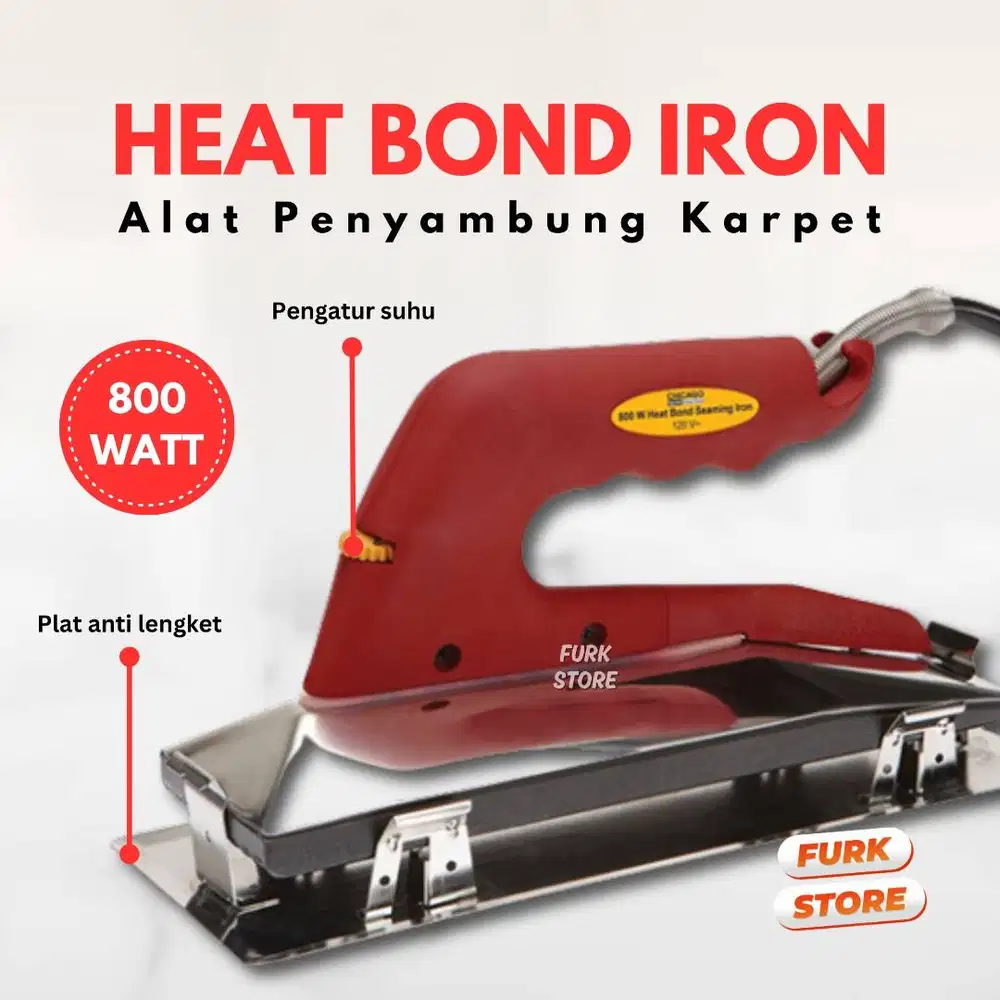 Heat Bond Iron CT02 – Setrika Penyambung Karpet Profesional Presisi
