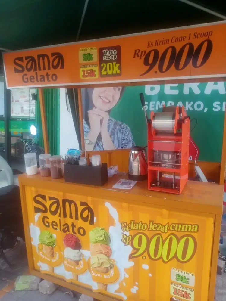 Jual Booth Bekas Siap Pakai