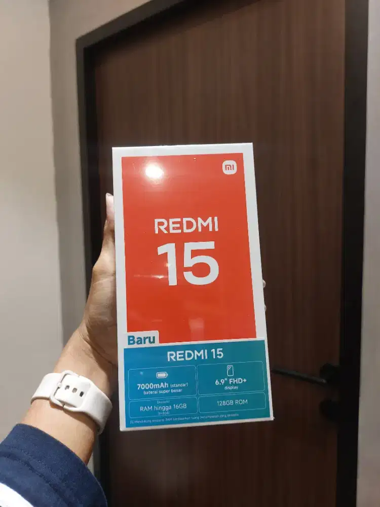 DIJUAL MURAH REDMI 15 GARANSI 15BULAN