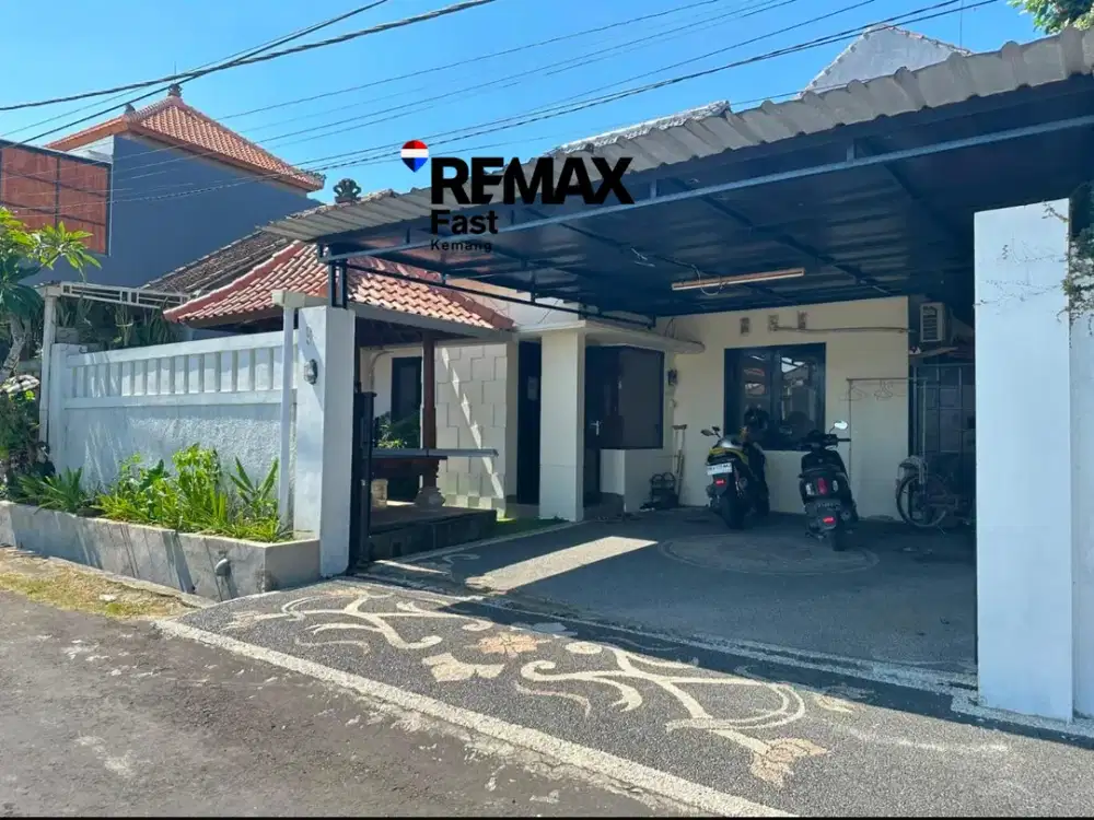 Rumah Dijual: Rumah Tropis View Sawah di Peguyangan, Denpasar, Bali
