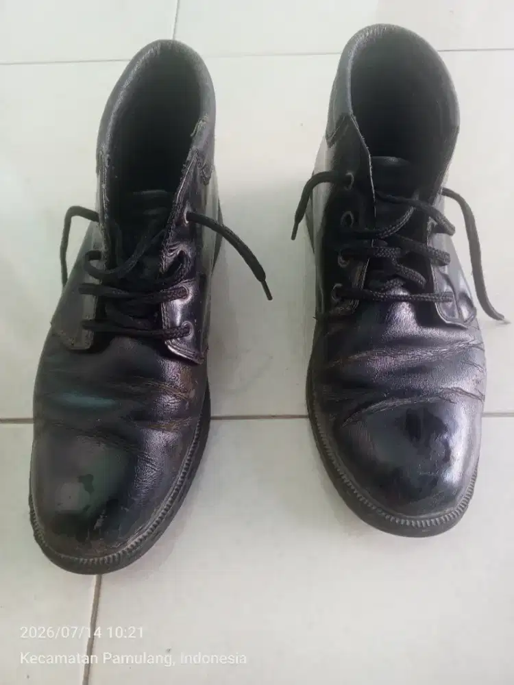 Sepatu pdh original second