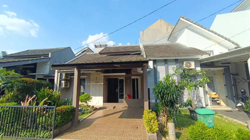 Dijual rumah satu lantai furnish di serpong garden cisauk Tangerang