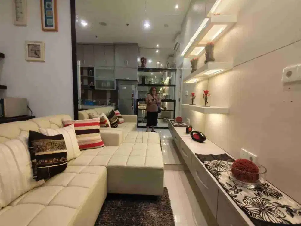 TRILIUM 1 BR TERMURAH ‼ Apartemen Full Furnish Pusat Kota Surabaya
