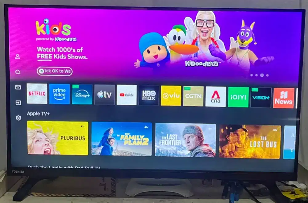TV LED 32 INC TOSHIBA SMART ANDROID+DIGITAL GMBR BENING&BAGUS #BEKASI#