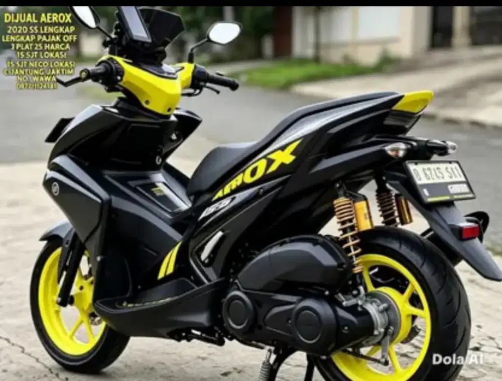 AEROX ALUUUS MESIN TERAWAT