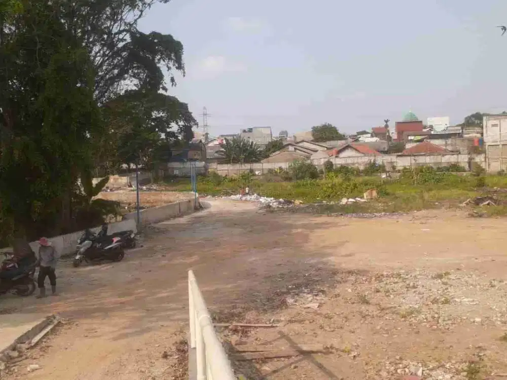 JUAL TANAH KAVLING LUAS DAERAH JOMBANG TANGERANG SELATAN DEKAT PEMUKIMAN COCOK UNTUK BANGUN PERUMAHAN