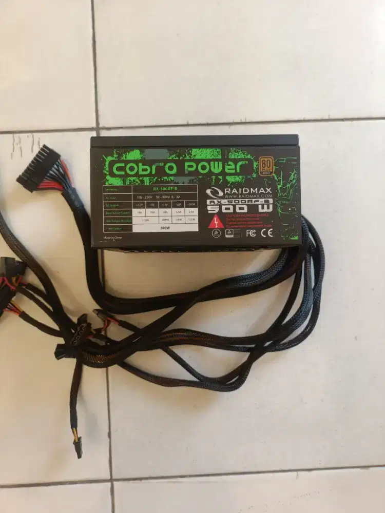 Power suplay Raidmax 80+
