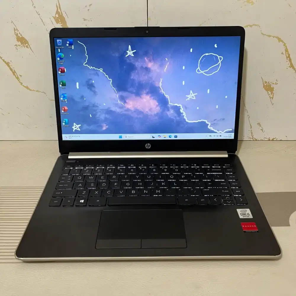 Laptop HP 14s-cf2 + CORE I5 GEN10 + SSD Nvme 256 + 8GB + MULUS 97%