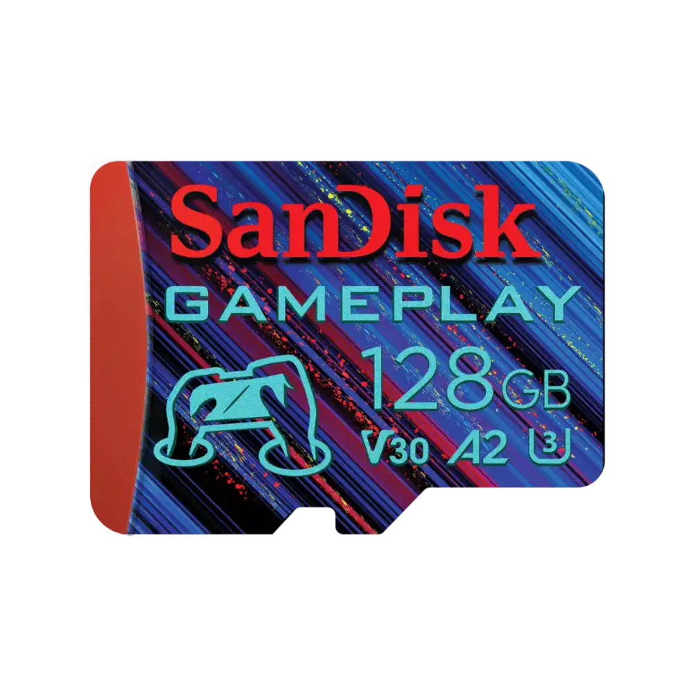SANDISK GamePlay MicroSDXC Mobile & Handheld Console 190MB/s - 128GB