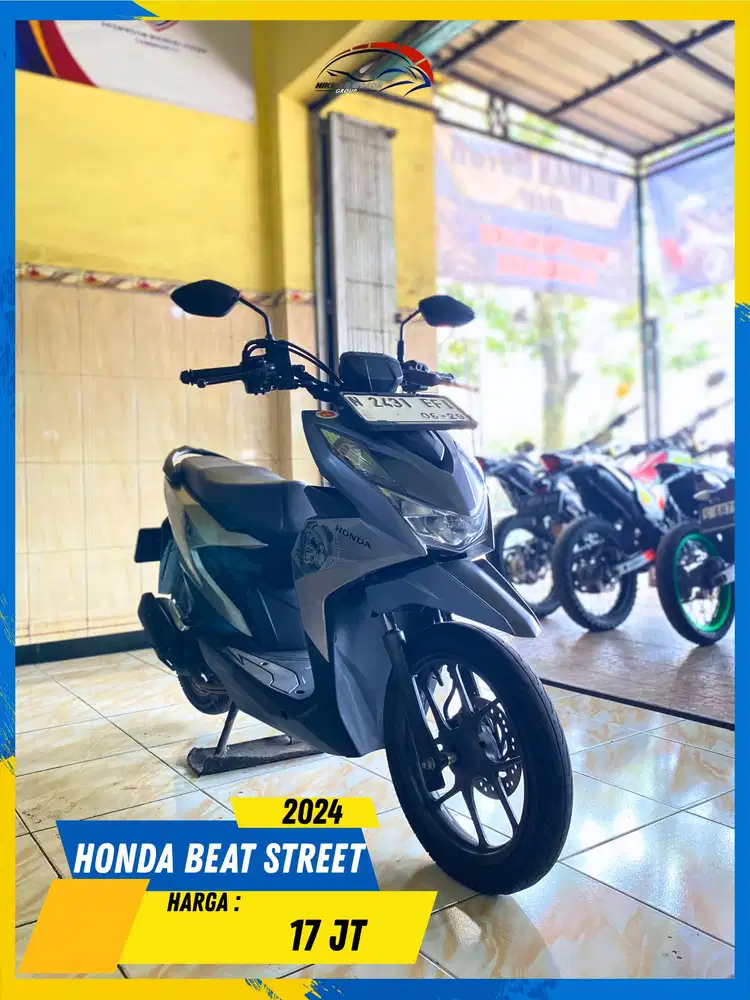 HONDA BEAT STREET 2024 GAS POLL MASZEHH HIKMAH MOTOR KEPUH