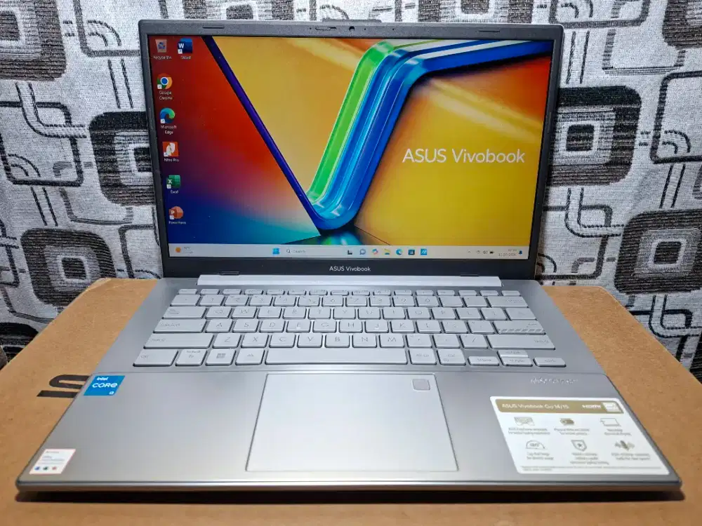 Laptop Asus VivoBook Go 14 Core i3 N305 Garansi 2027 ram 8gb ssd 512gb