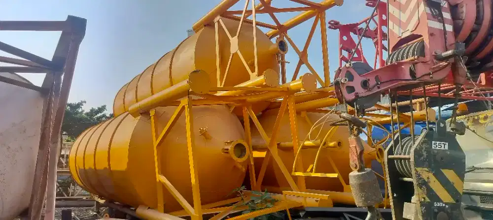 Batching Plant Wet mix 90 m³/jam Recondisi Ready