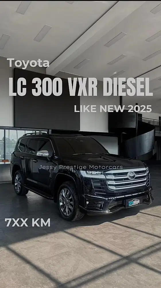 LIKE NEW Toyota Land Cruiser 300 VXR SUV