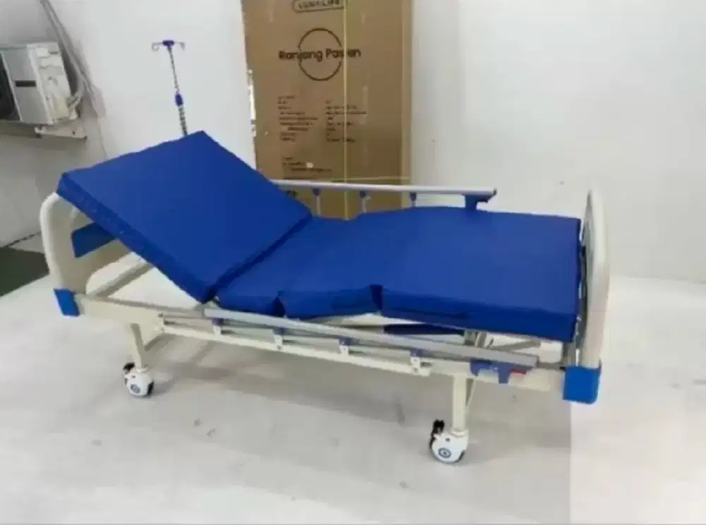 JUAL BED PASIEN 2 CRANK/TEMPAT TIDUR PASIEN (NEGO)