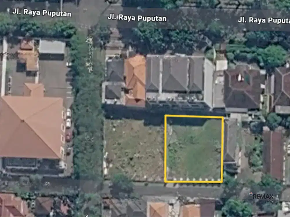 Tanah 4 Are di Lokasi Prime Dijual di Jalan Puputan, Renon