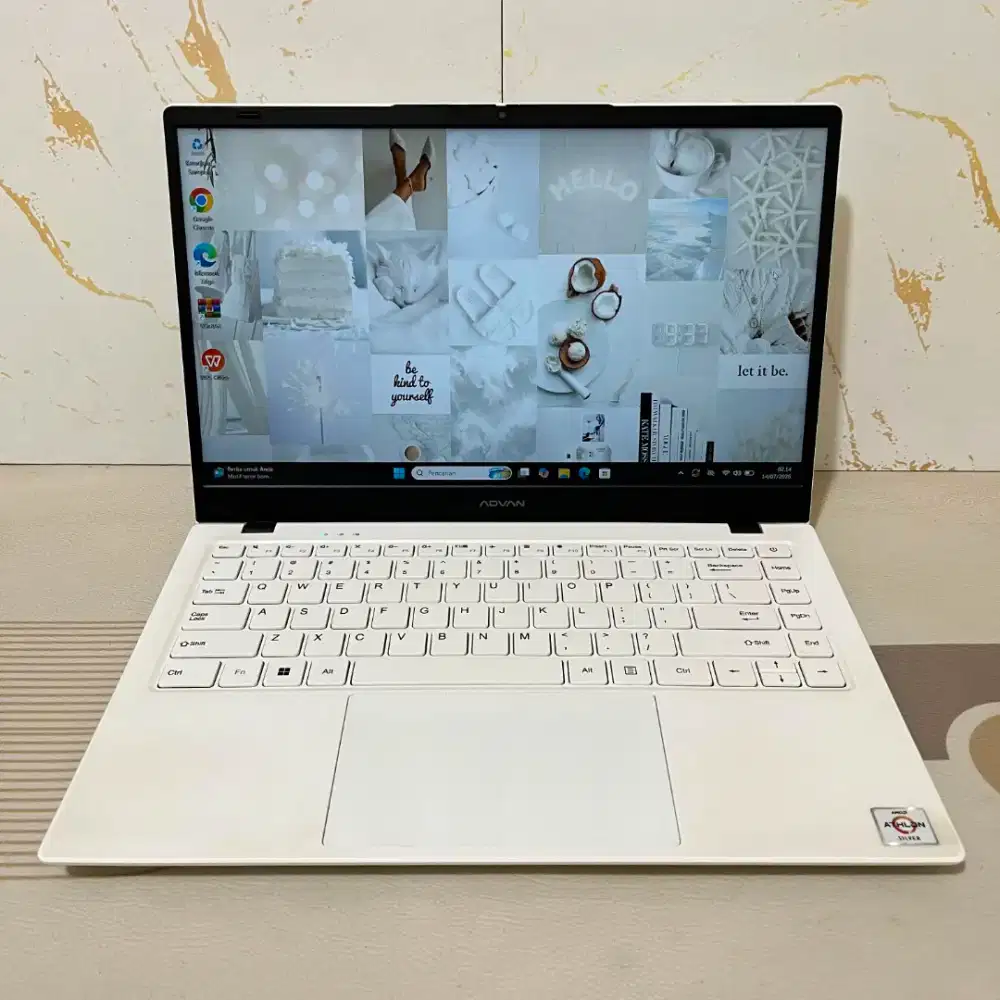 Forsale, Laptop Advan Soulmate 1407 (2025) •AMD 3020E •SSD 128GB -4GB