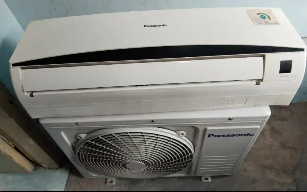 Jual ac panasonik 1pk R 410 lowwat 690 watt kondisi 95% ori semua