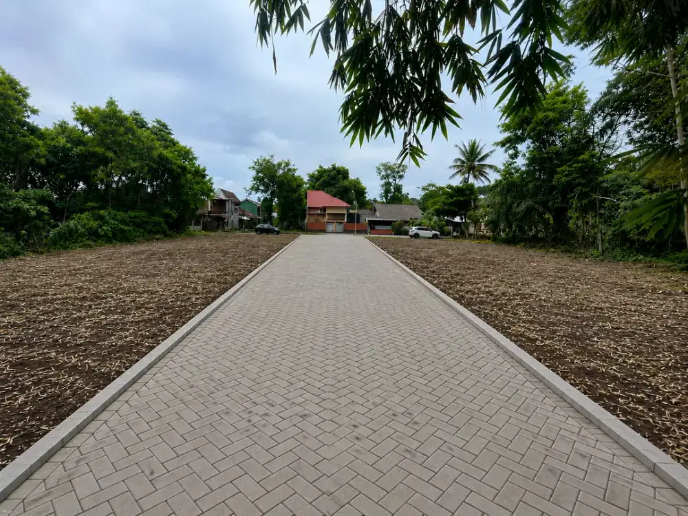 Kavling Dekat Sleman City Hall Jalan Lebar Harga Rp3,7 Juta/m²