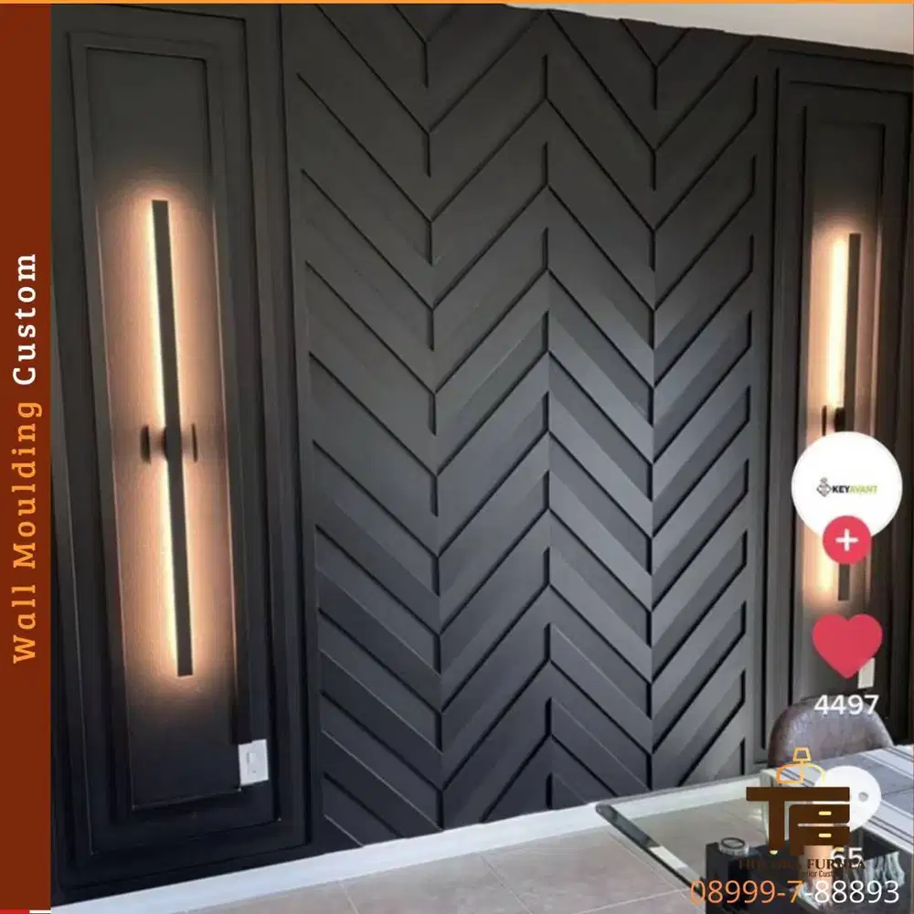 Wall Moulding Custom Murah Berkualitas