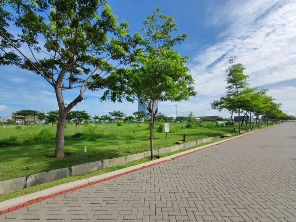 Kavling Komersil Thamrin Center Pik2, Luas 450-3000M2 Strategis