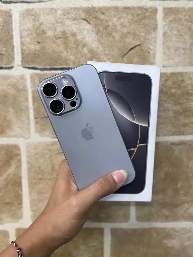 Iphone 16 Pro 512gb Natural Interbeacukai Mulus