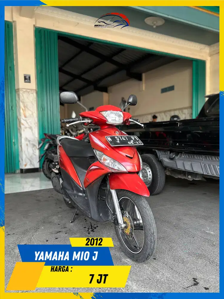 YAMAHA MIO J 2012 TERMURAH SE MALANG BOSS HIKMAH MOTOR KEPUH