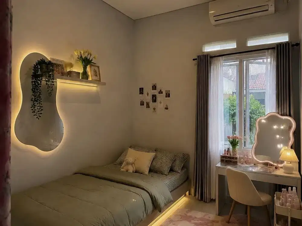 Dijual murah rumah cantik siap huni semi furnish di Villa Mahkota Pesona, Bojong Kulur, Kab Bogor