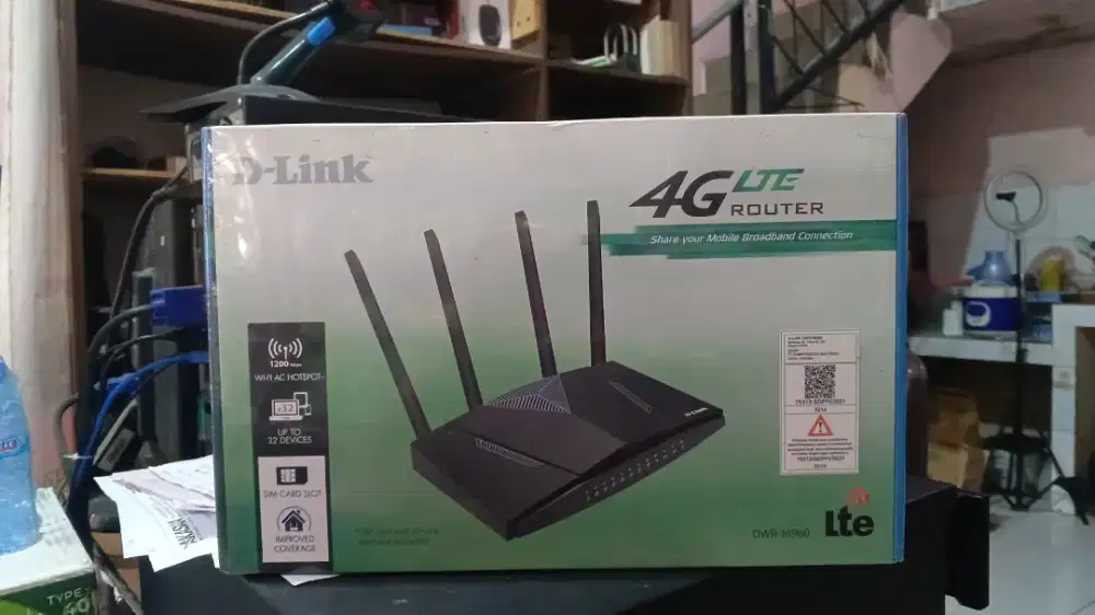 Router D-LINK DWR-M960 4G AC1200 LTE Router