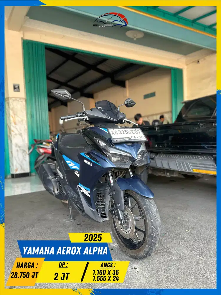YAMAHA AEROX ALPHA 2025 NEGO SAMPE DEAL BOSKUU HIKMAH MOTOR KEPUH