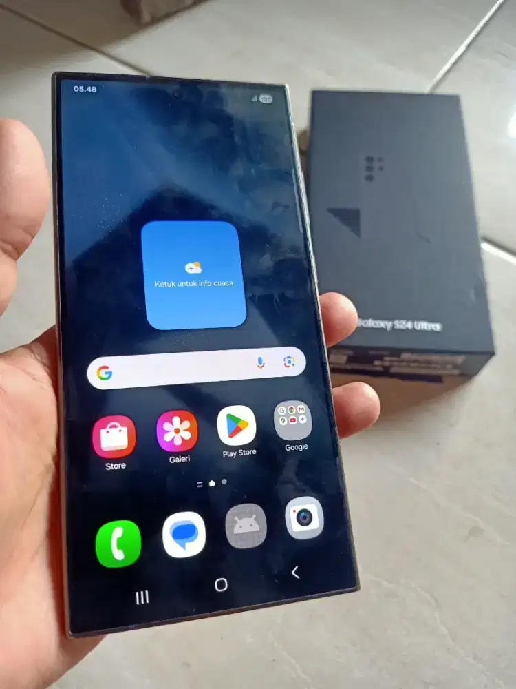 Samsung s24 ultra Ram 12Gb/256Gb lengkap