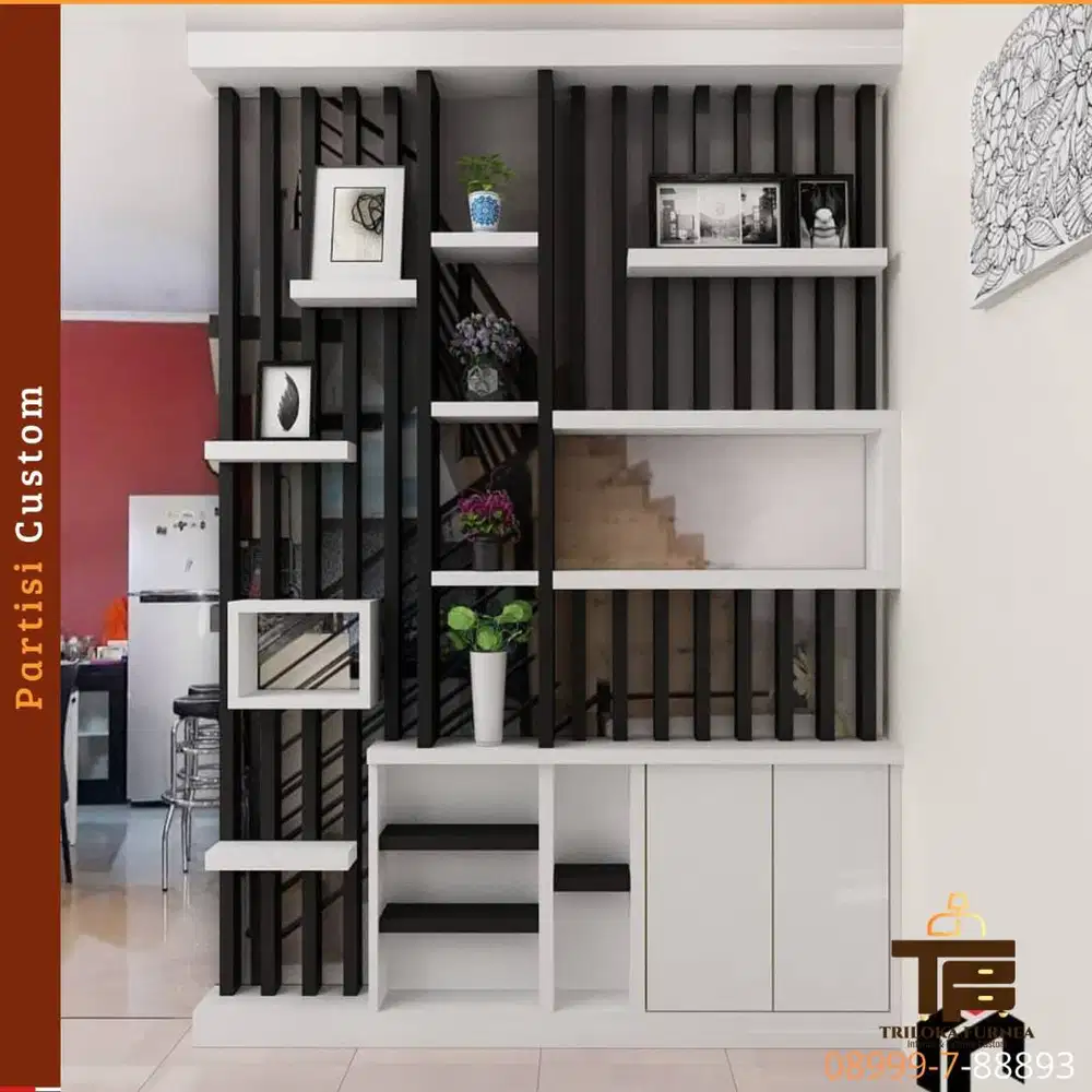 Partisi Ruangan Custom Minimalis
