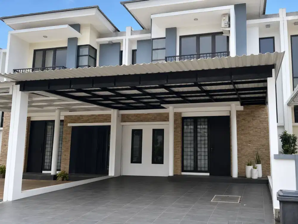 Rumah 2lt luas 8x18 144meter 4KT Cluster Asera One South Harapan indah Bekasi