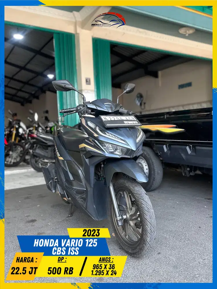 HONDA VARIO 125 CBS ISS 2023 NEGO GASS POLL MASZEHH HIKMAH MOTOR KEPUH