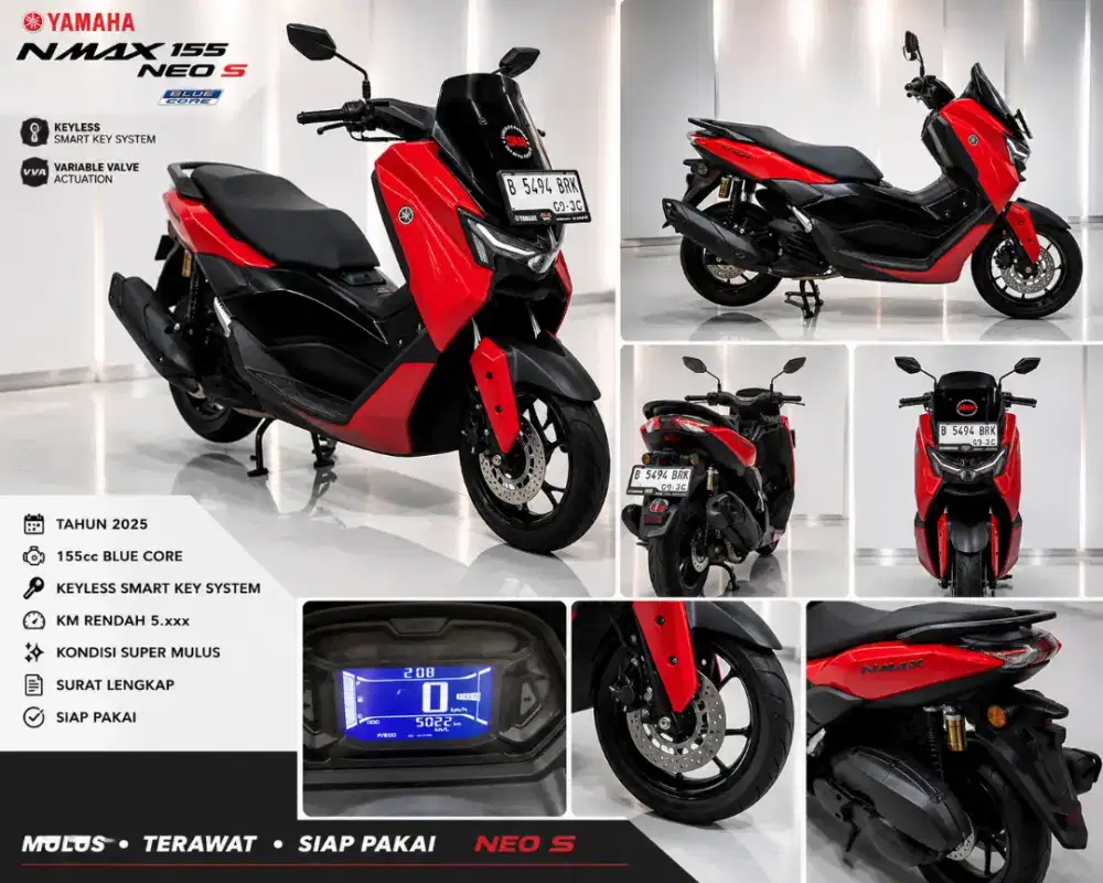 Yamaha Nmax bekas murah nmax neo 155cc murah tangan  pertama
