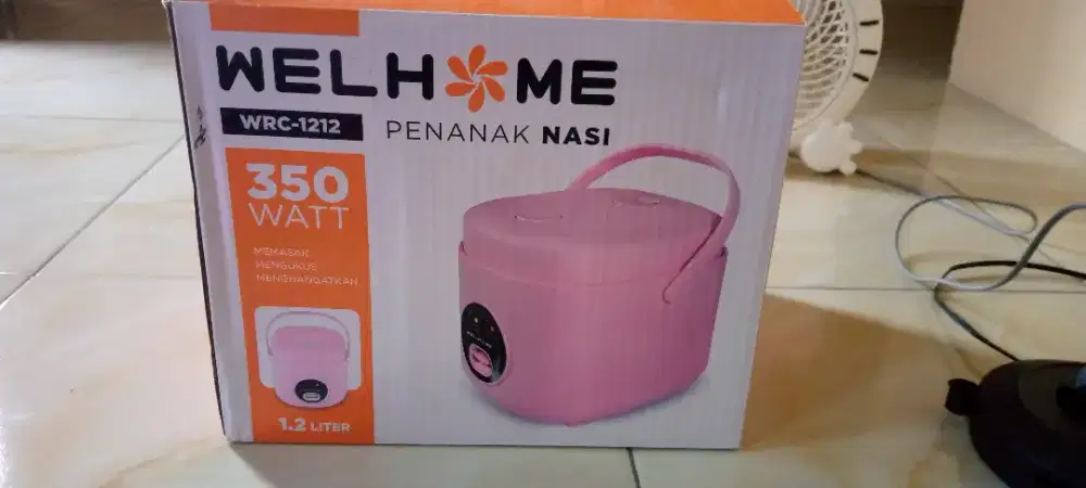 Rice cooker well home bekas rasa baru