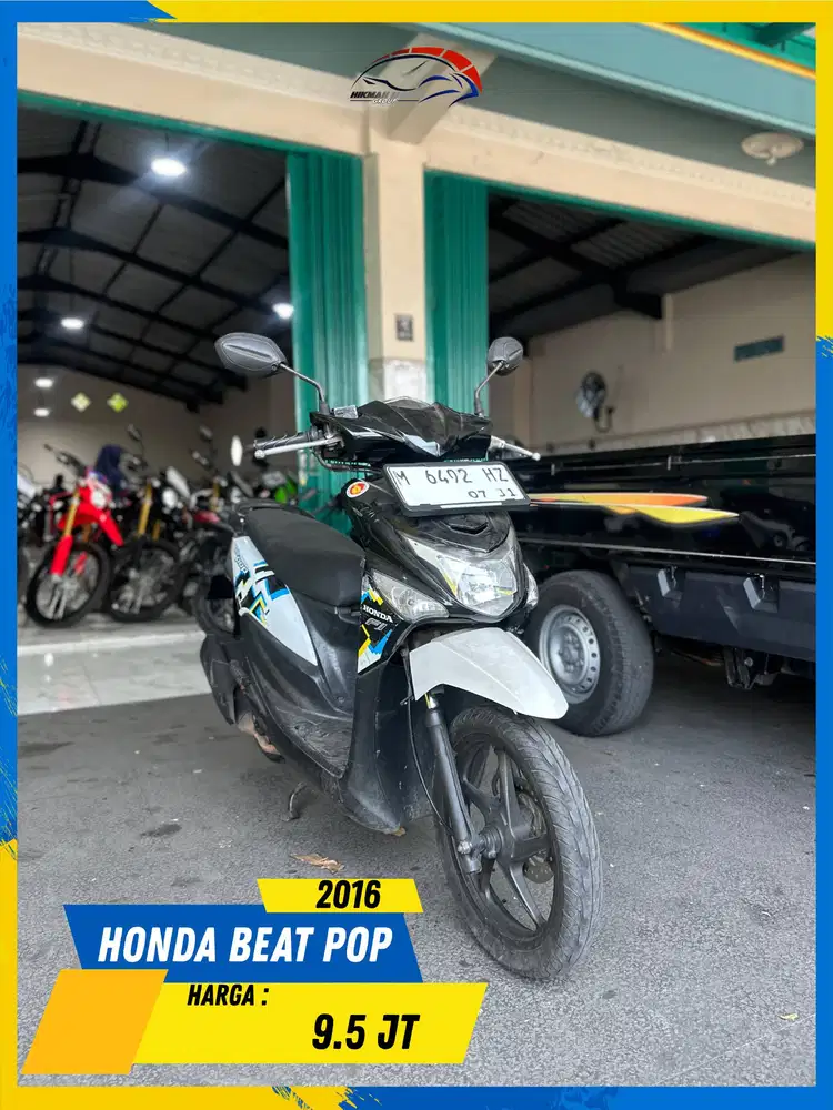 HONDA BEAT POP 2016 MURAH MERIAH MAZEHH HIKMAH MOTOR KEPUH