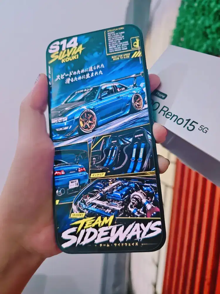 Oppo Reno 15 5G 12/256 Fulset Ori Garansi Bulan 1 2027