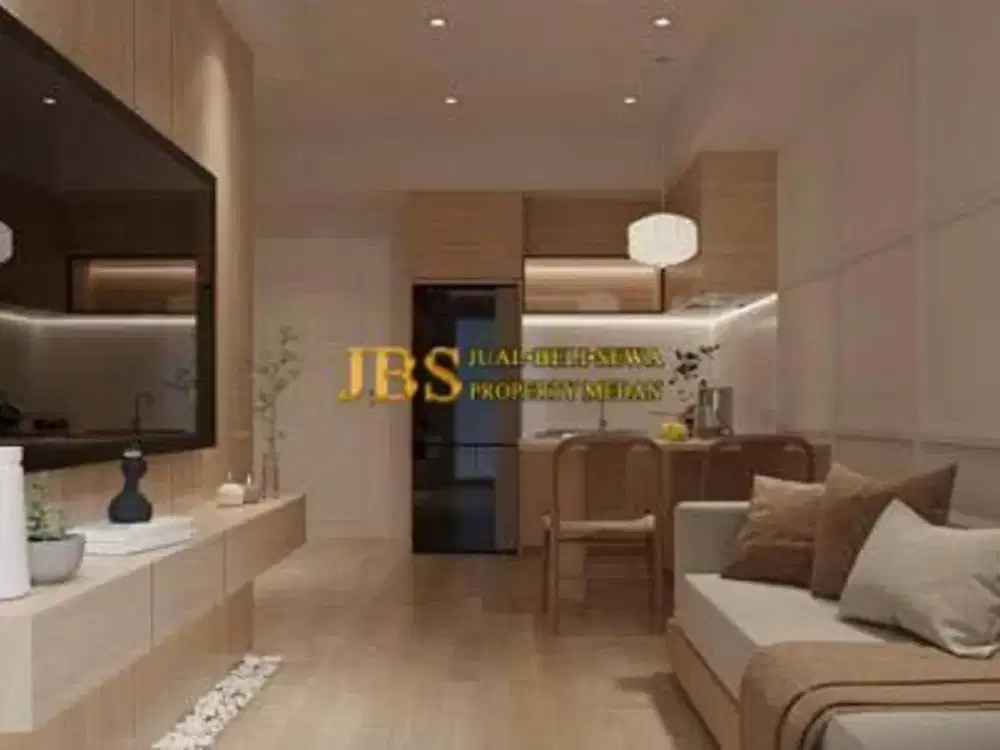 Dijual Apartemen Baru Type 2 Br di Podomoro City Deli Medan Tower Liberty
