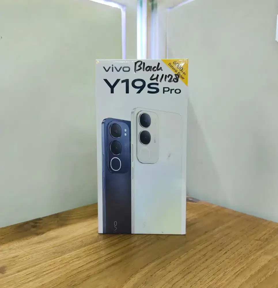 PROMO VIVO Y19S PRO 6/128 NEW GARANSI RESMI