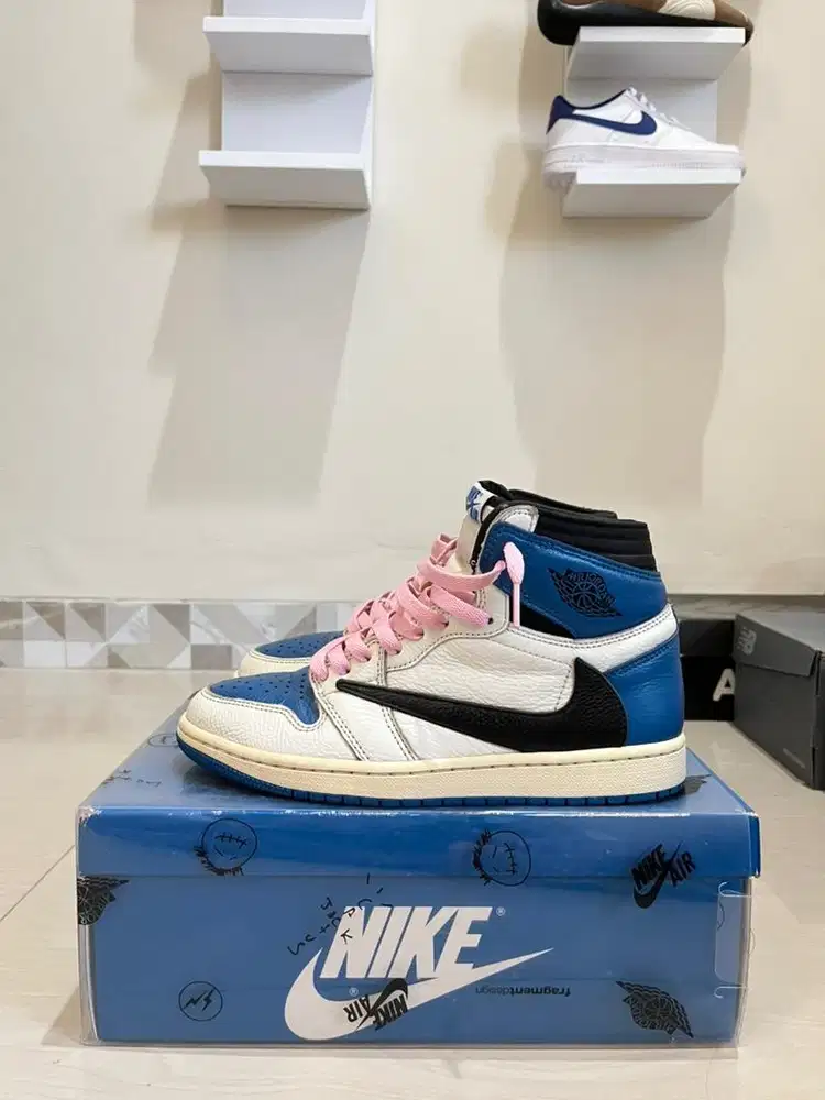 Air Jordan 1 High Travis Scott Fragment (Size 40.5) Original 100%