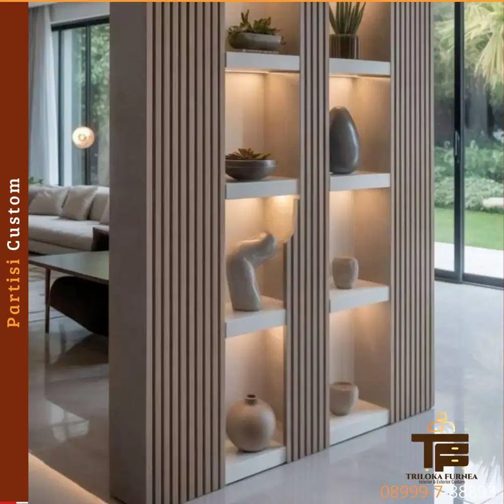 Partisi Ruangan Elegan Custom