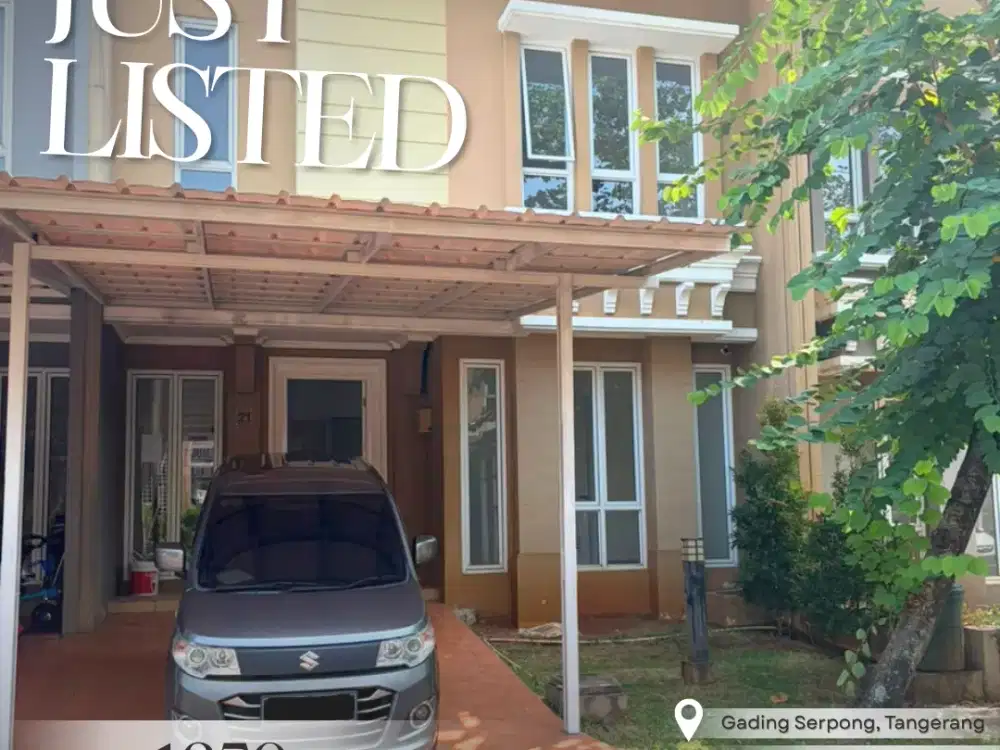 Dijual rumah 2 lantai siap huni di Gading Serpong Tangerang