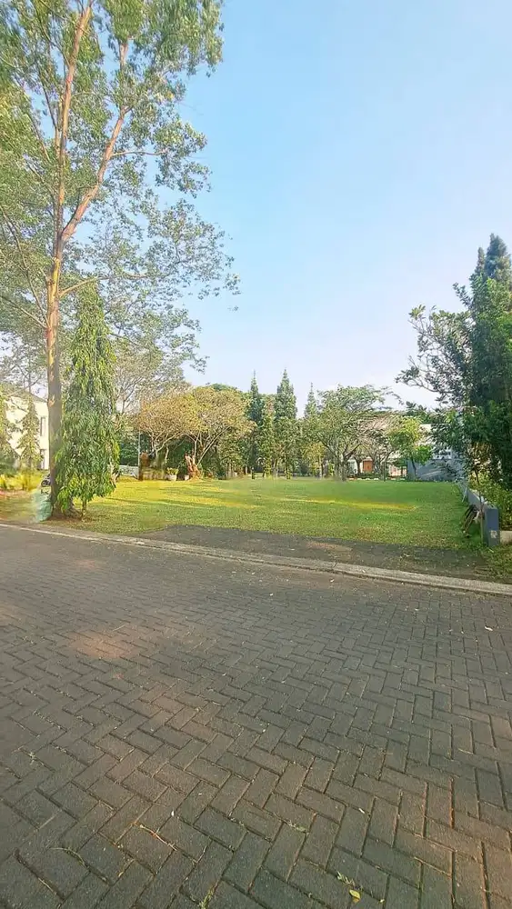 Kavling Hoek Strategis di De Park BSD City Cluster Cajuputi