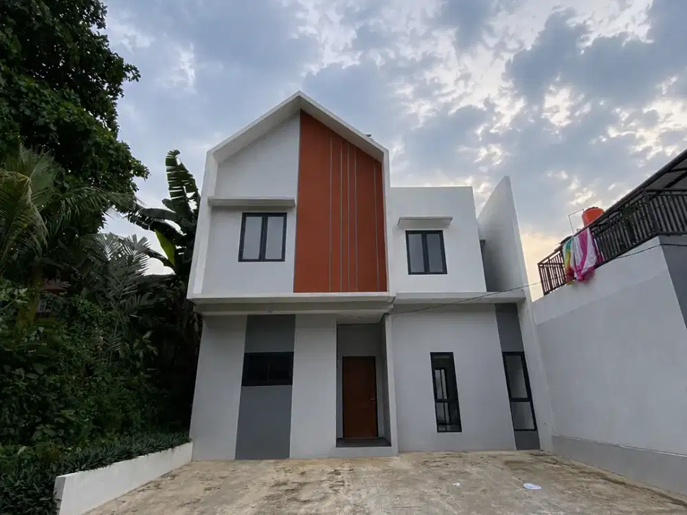 Cinere dekat graha cinere rumah brand new dalam cluster besar