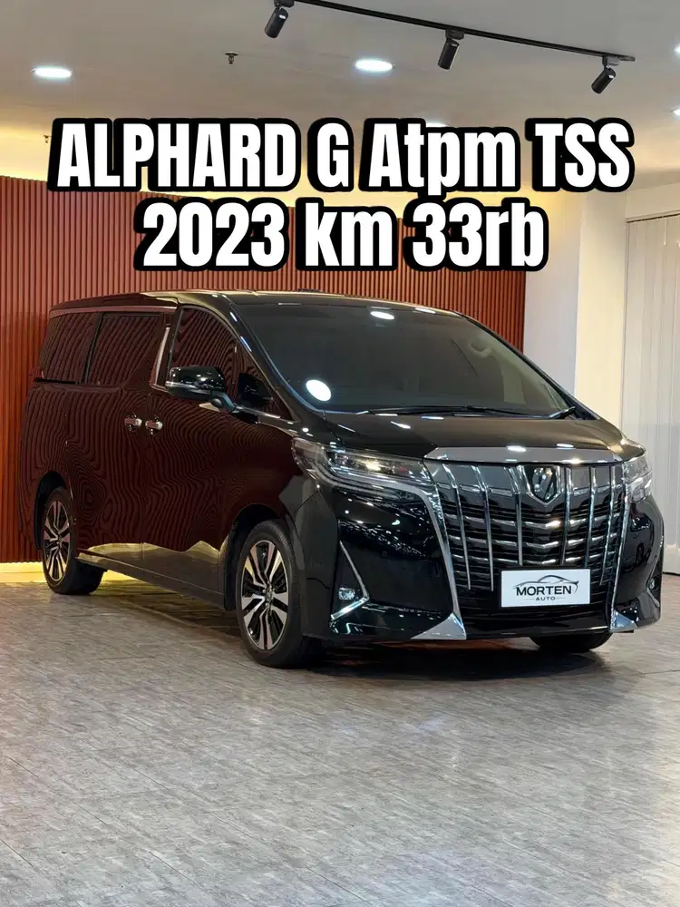 [km 33rb] Toyota Alphard 2.5 G ATPM TSS 2023