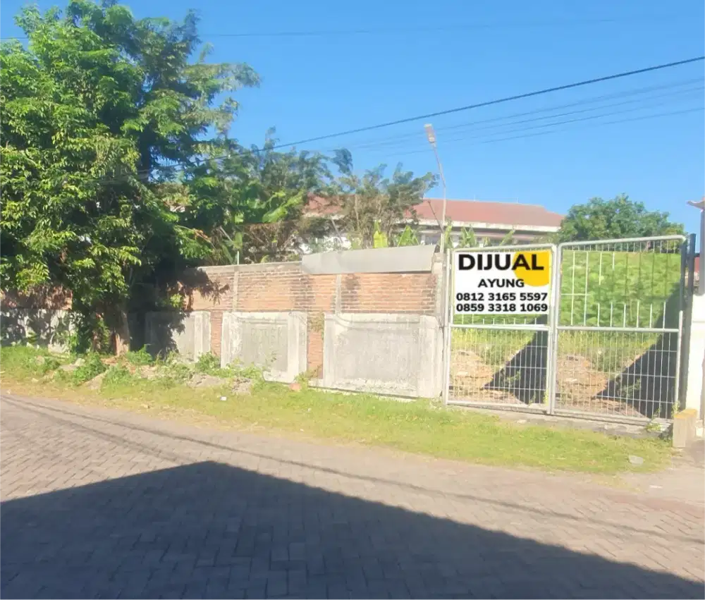 DIJUAL Tanah hook siap bangun di Taman Jemursari Selatan Surabaya