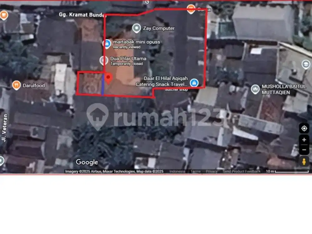Tanah Dijual, Pegadungan - Wadas Seluas786m2 (Shm N Hgb), Kec Kalideres, Jakarta Barat