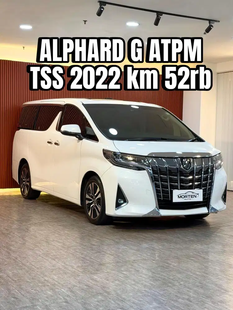 [Putih] Toyota Alphard 2.5 G ATPM TSS 2022
