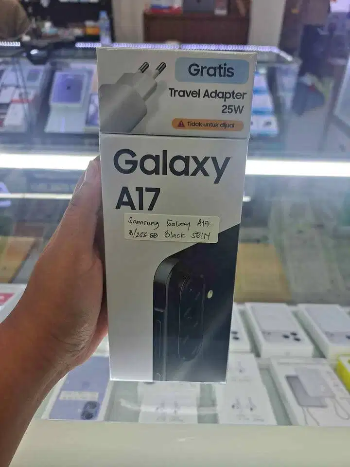 Samsung Galaxy A17 8/256GB Black New Segel Box Garansi SEIN